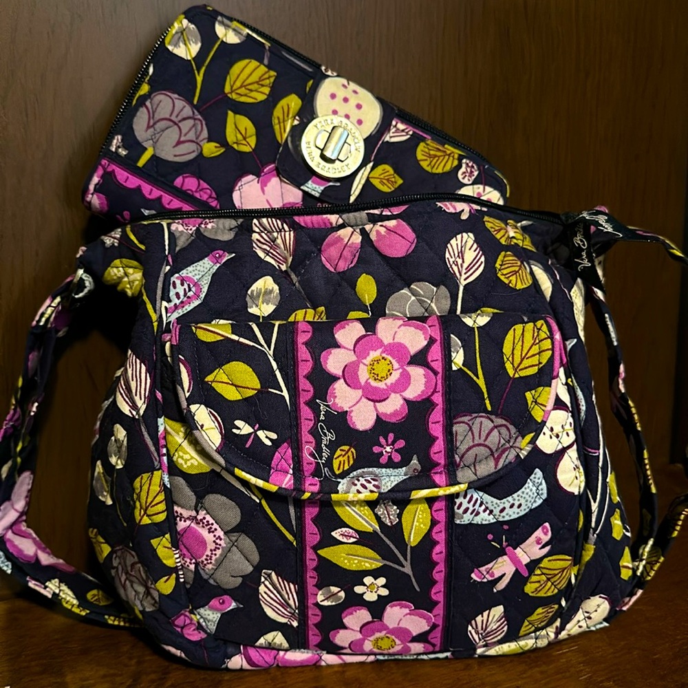 Vera Bradley Tote Bag and Wallet